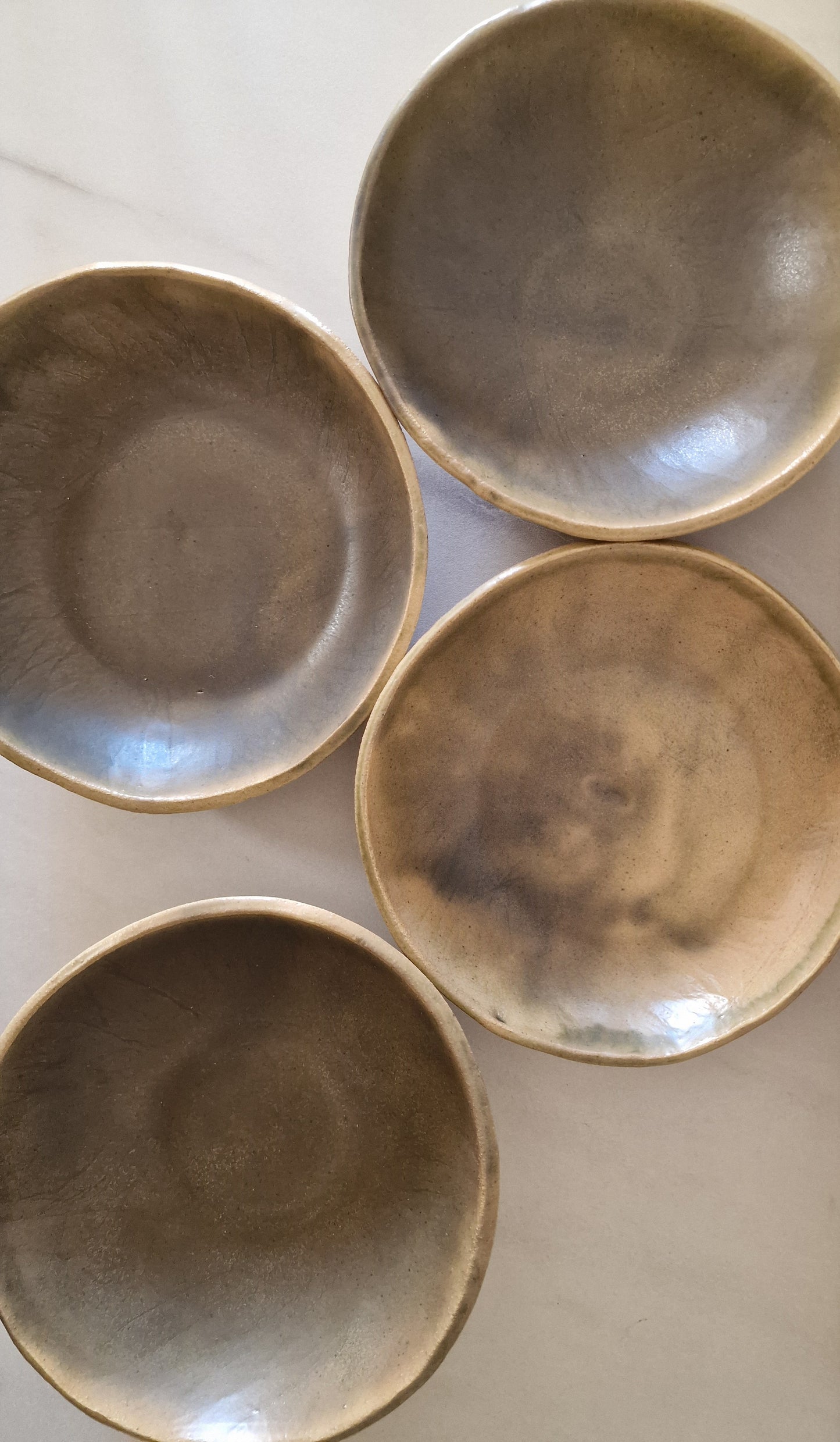 Kaki - set of 4 soup plates
