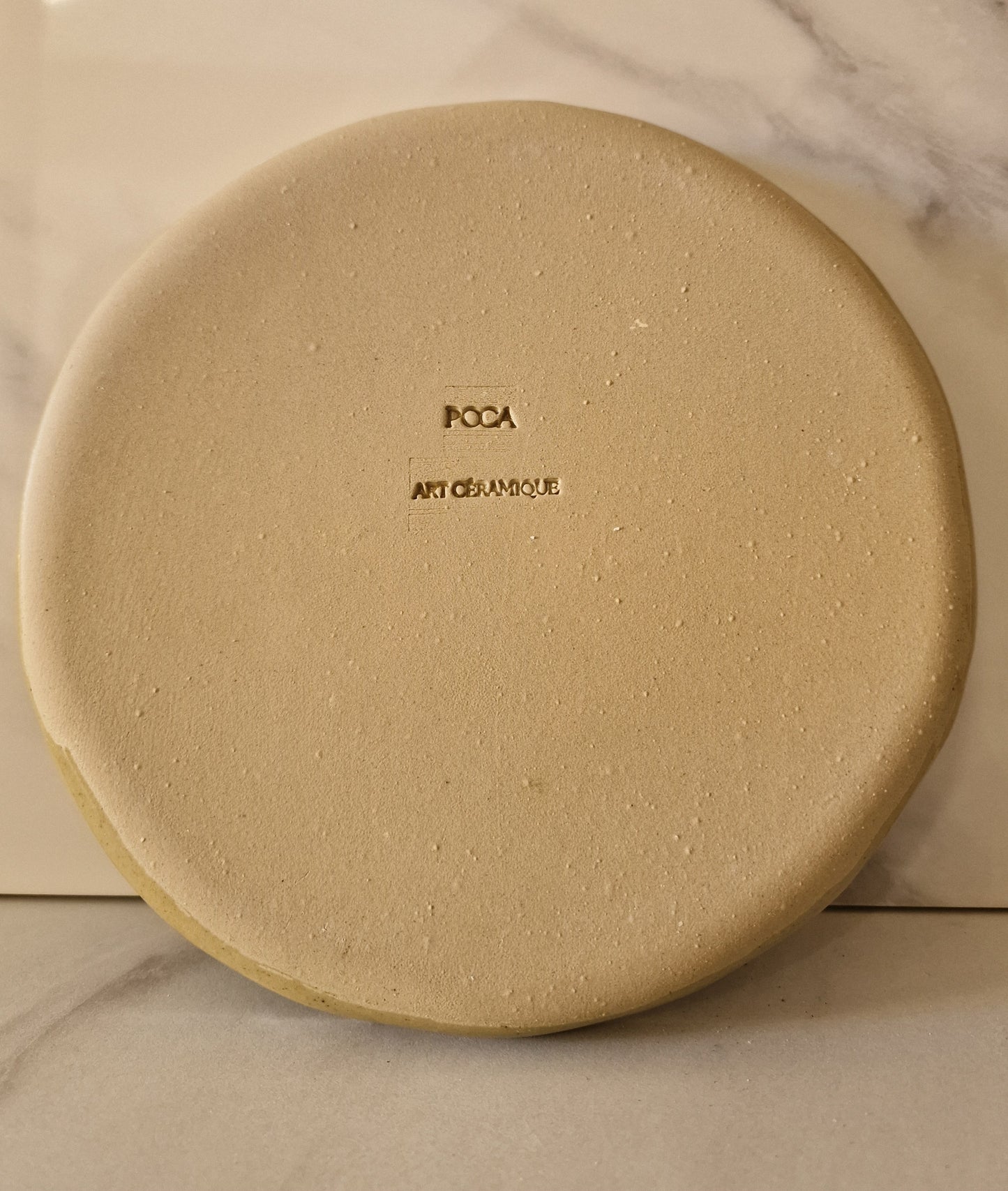 Opaline - set of 4 flat plates