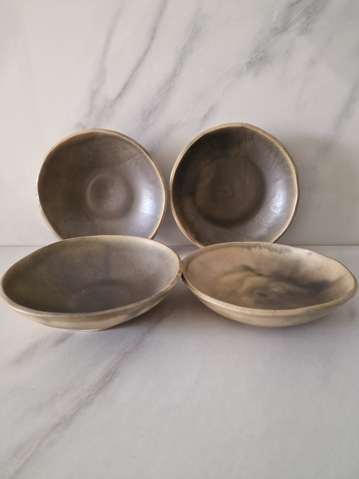Kaki - set of 4 soup plates