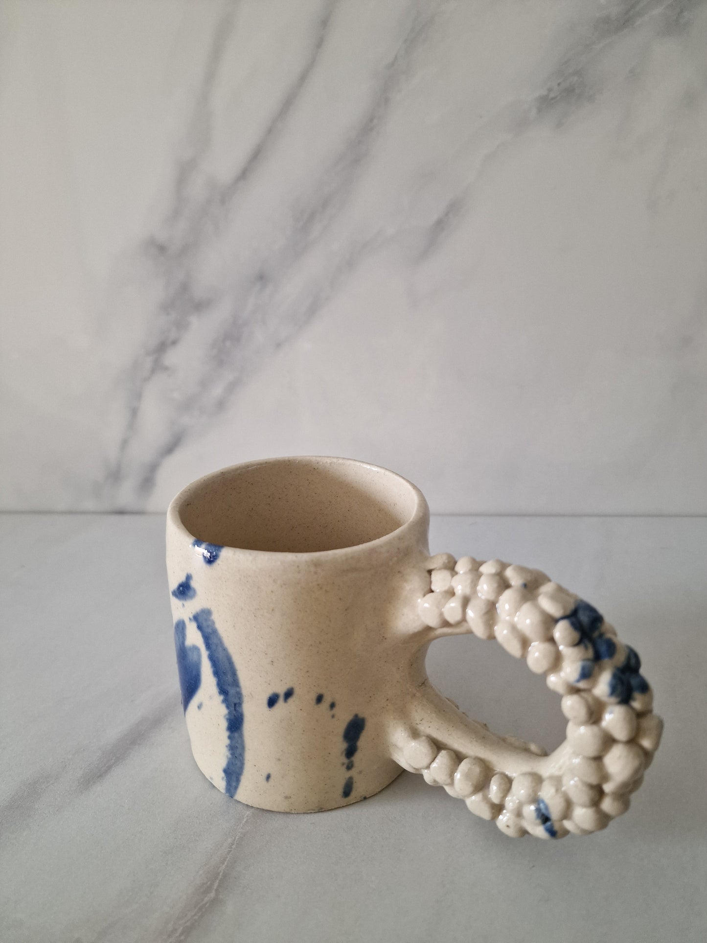 La Toison - tasse bleu projeté