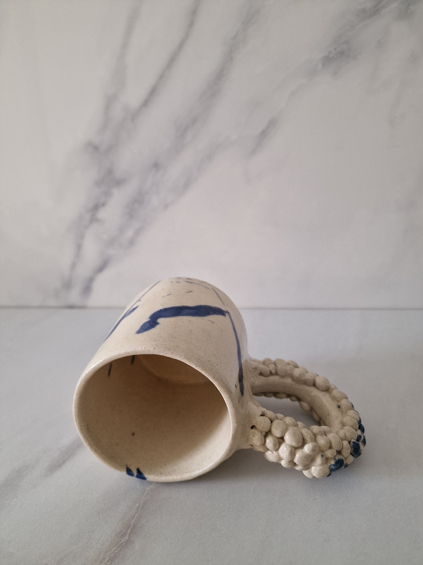La Toison - tasse bleu projeté