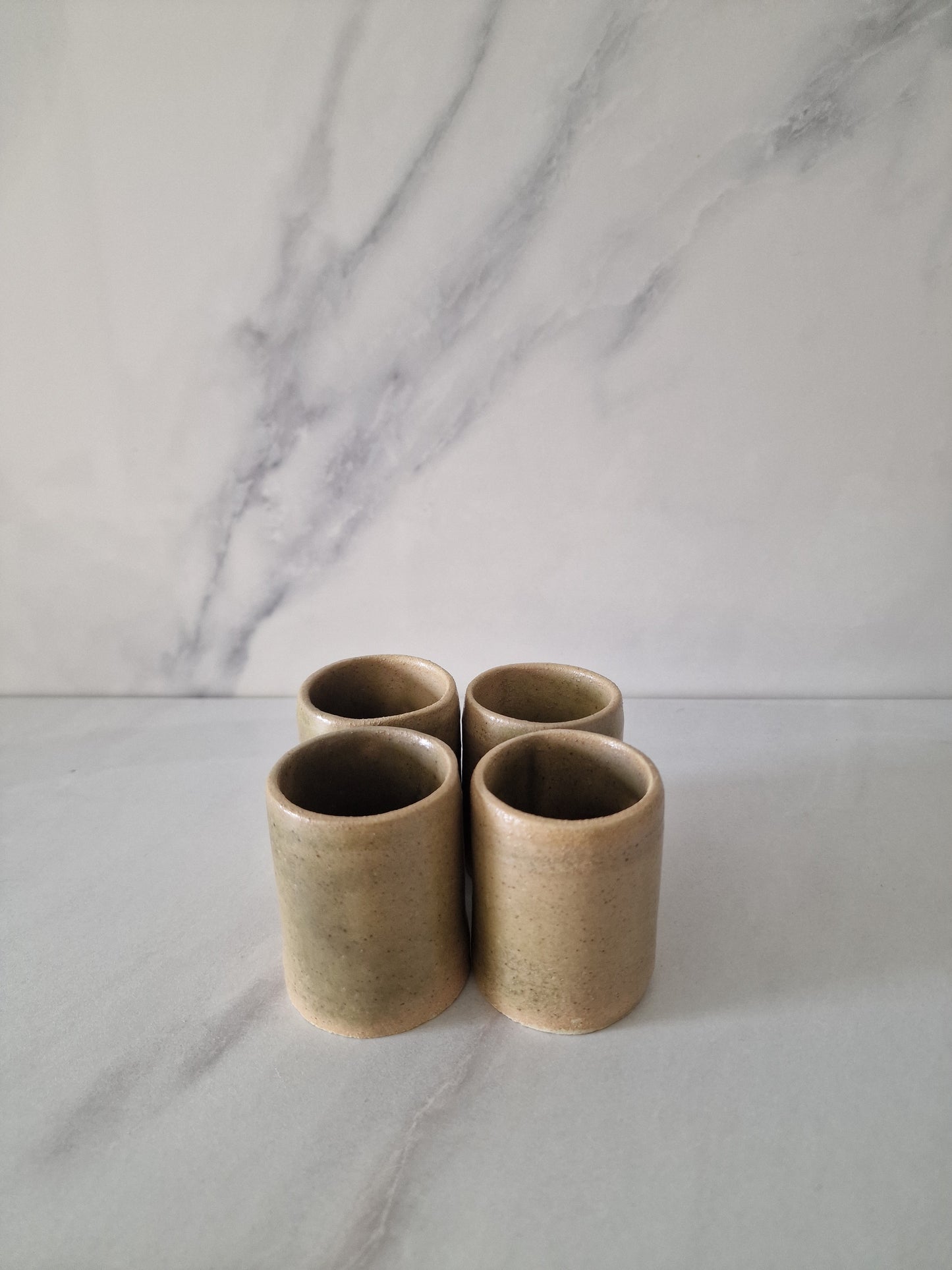 Kaki - Set of 4 Espresso cups