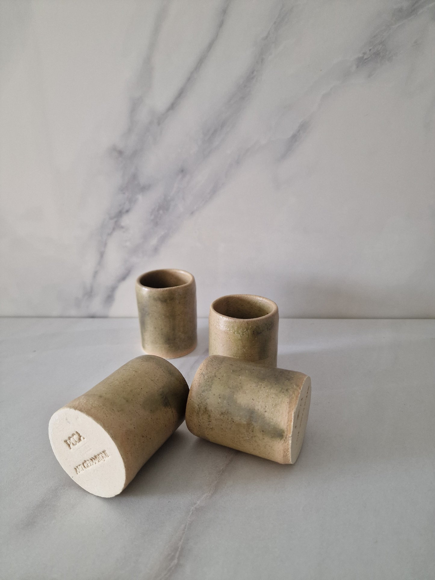 Kaki - Set of 4 Espresso cups