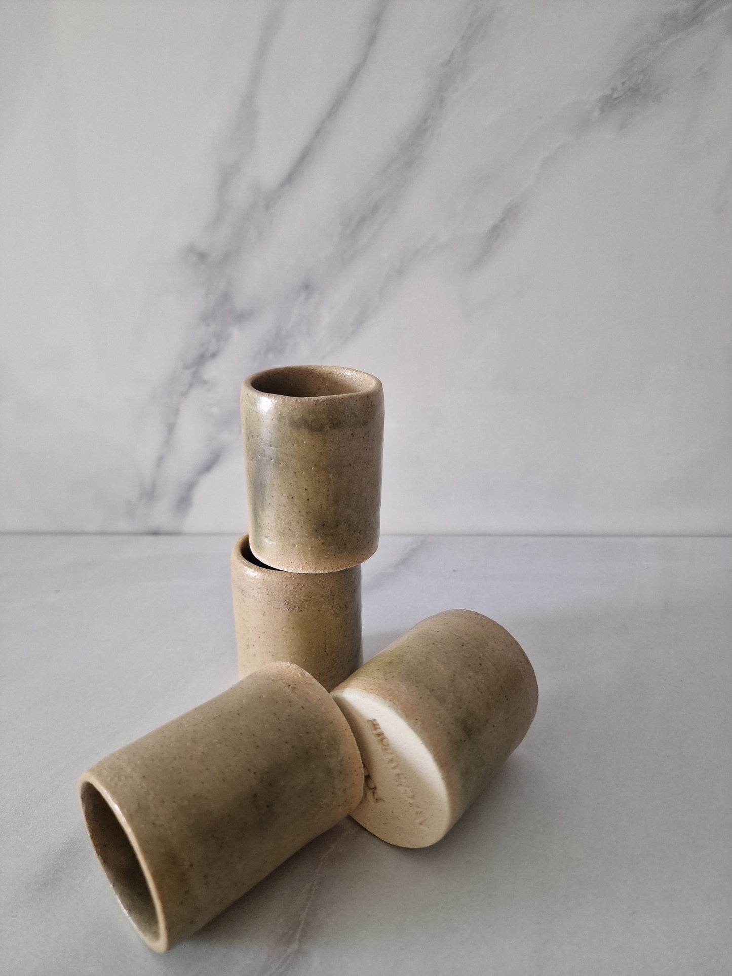 Kaki - Set of 4 Espresso cups