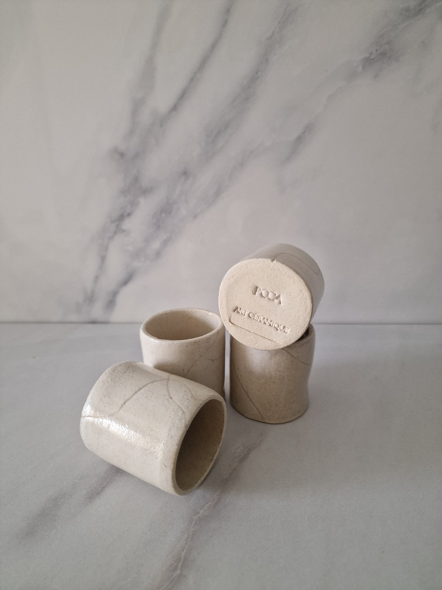Les Ficelles - set of 4 Espresso cups