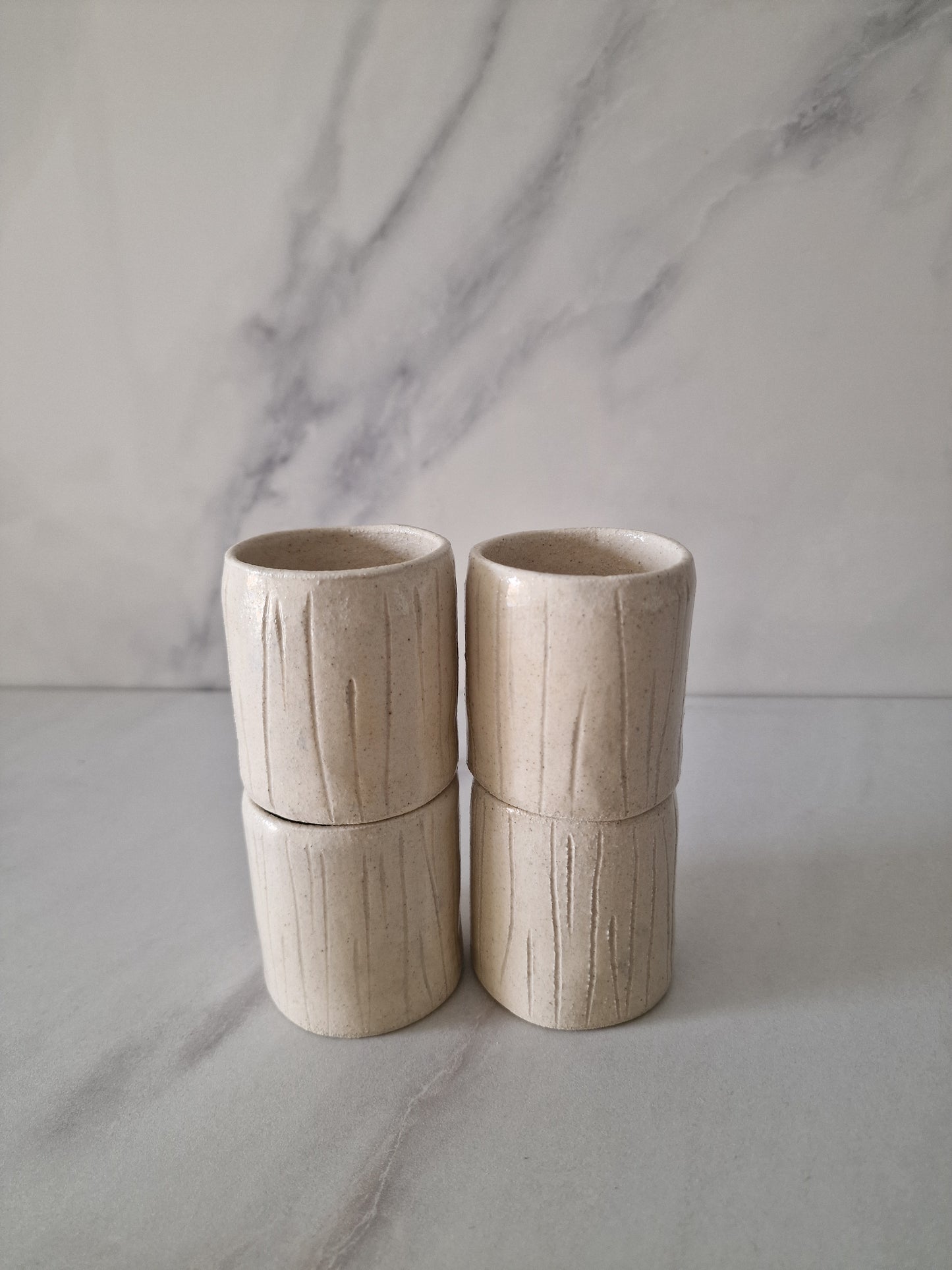 Le Bois - Set of 4 Espresso cups