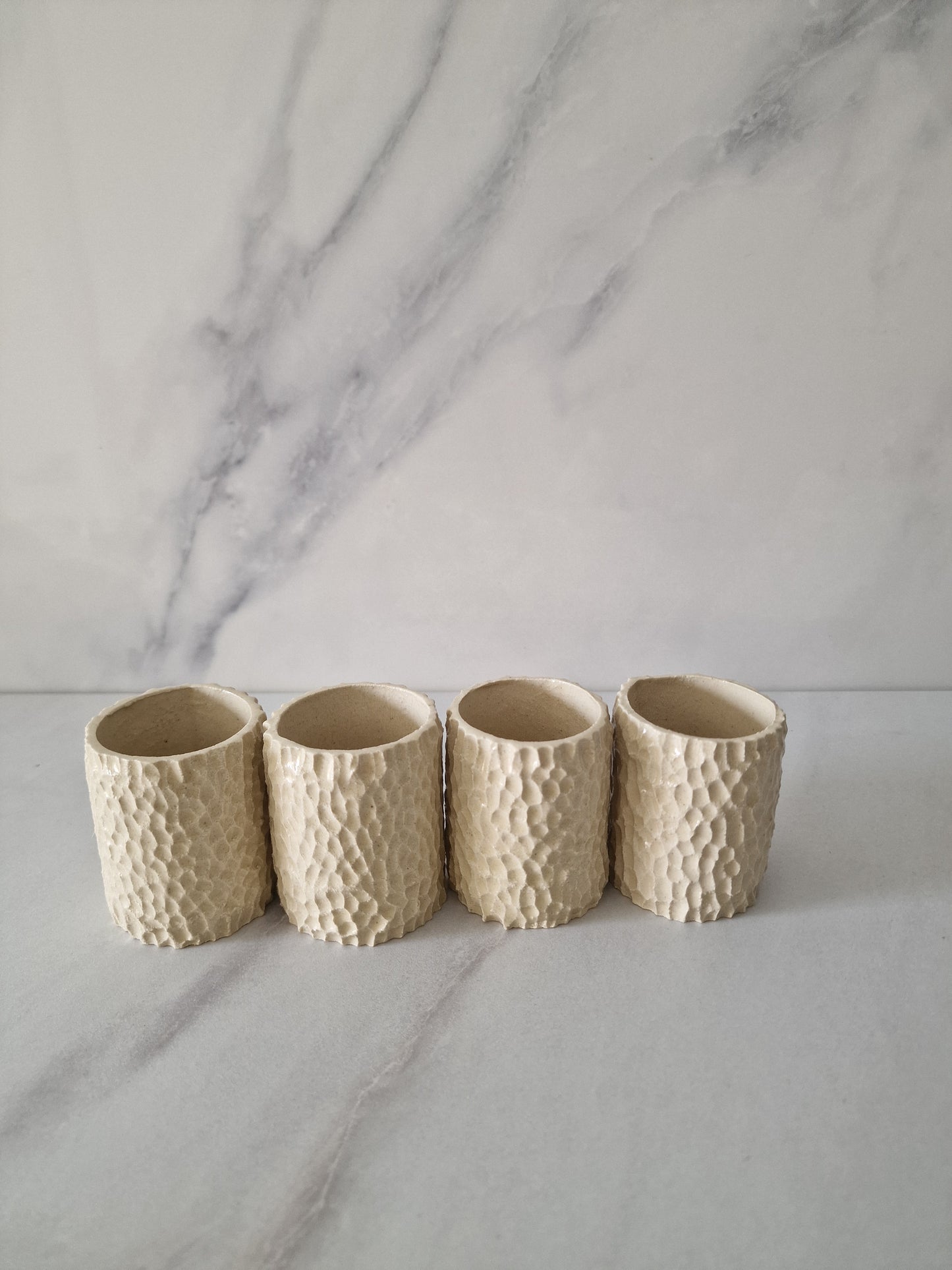 Roche Blanche - Set of 4 Espresso cups
