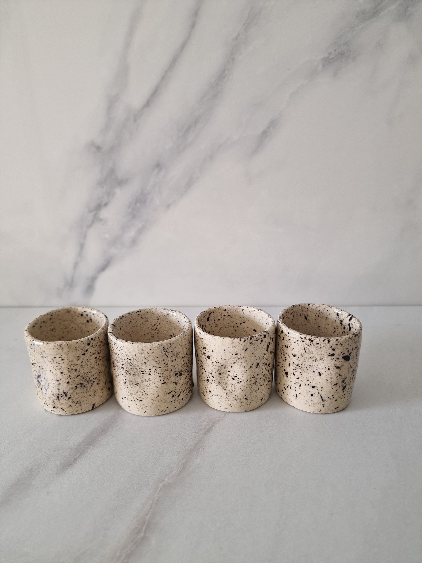 Poérava - set of 4 Espresso cups