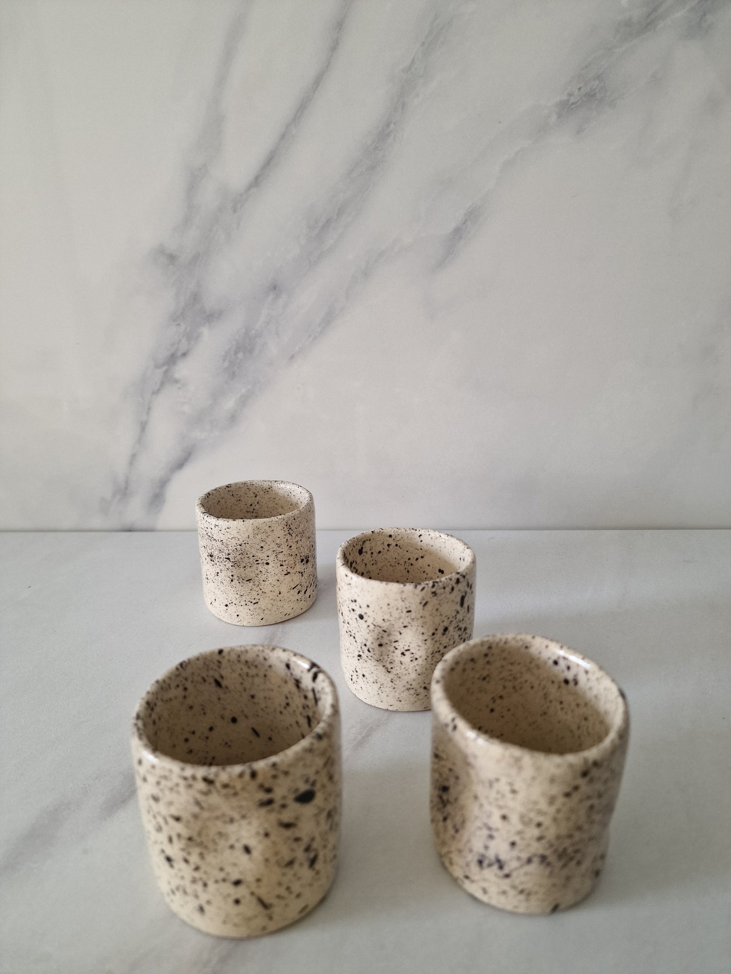 Poérava - set of 4 Espresso cups