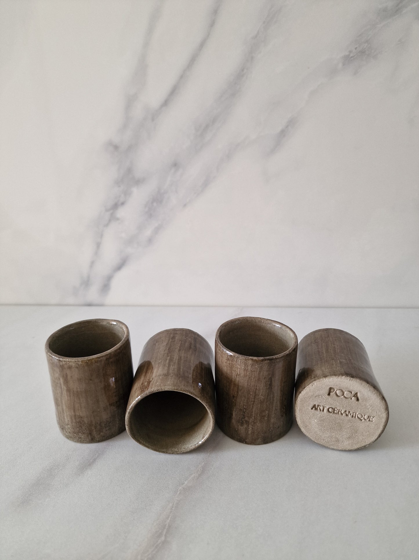 Grain de Café - ensemble de 4 tasses Espresso