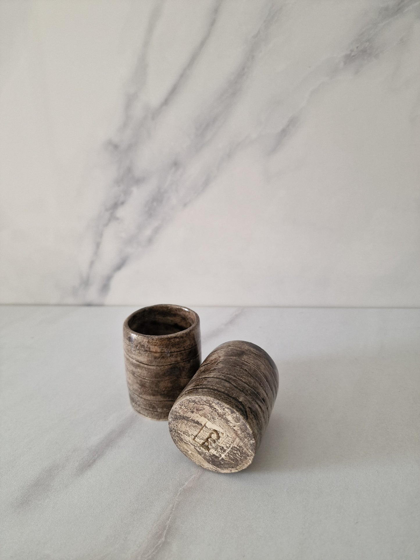 Les Noires - set of 2 Espresso cups