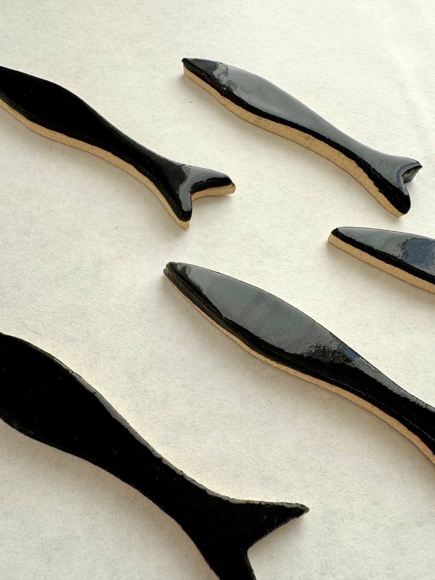 Les Anchois - porte couteaux noirs