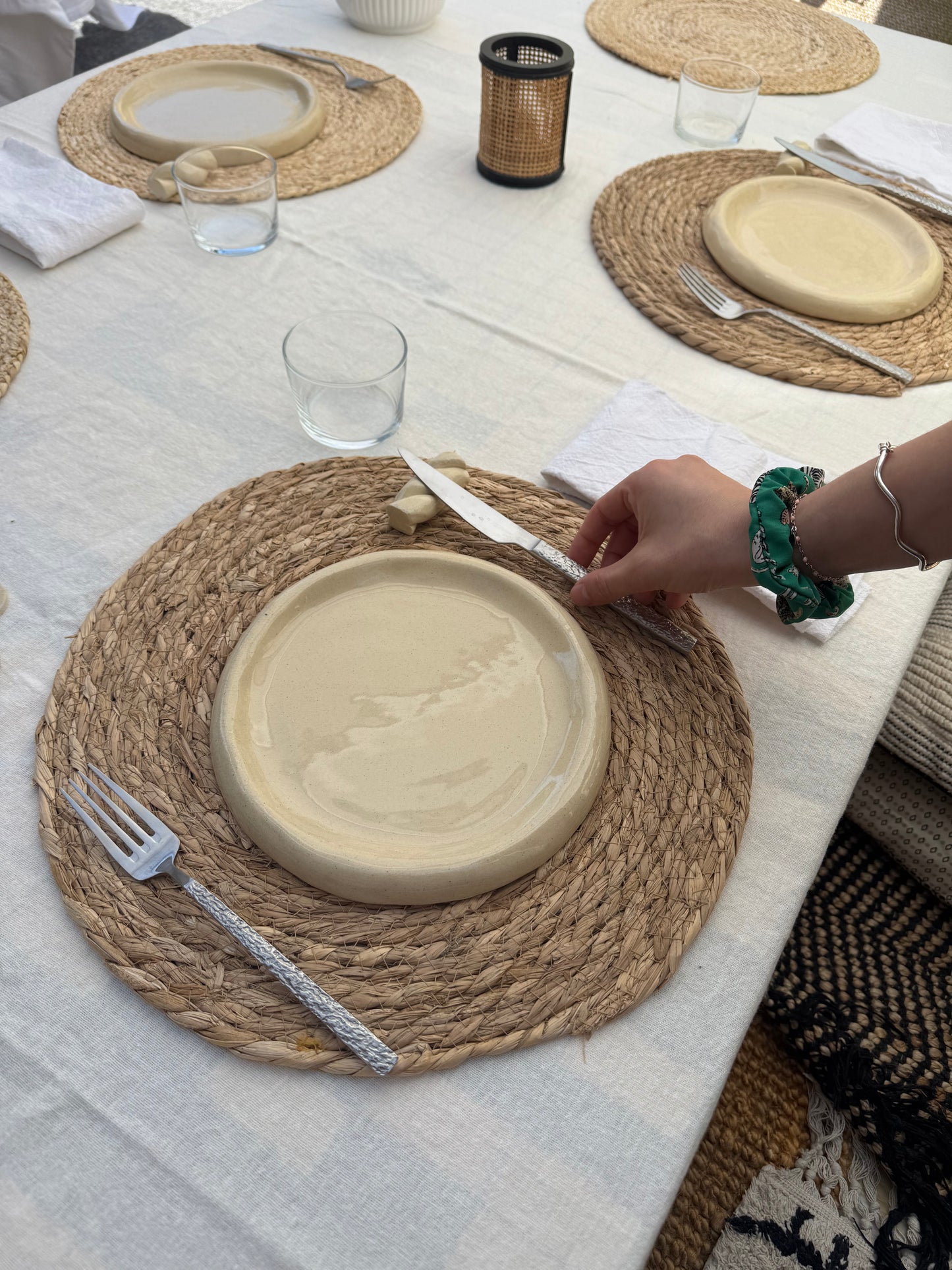 Solis - Assiette ronde plate