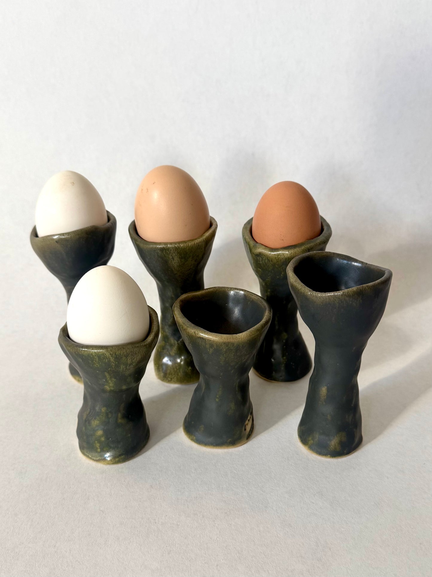 Bolet vert profond - duo de 2 coquetiers
