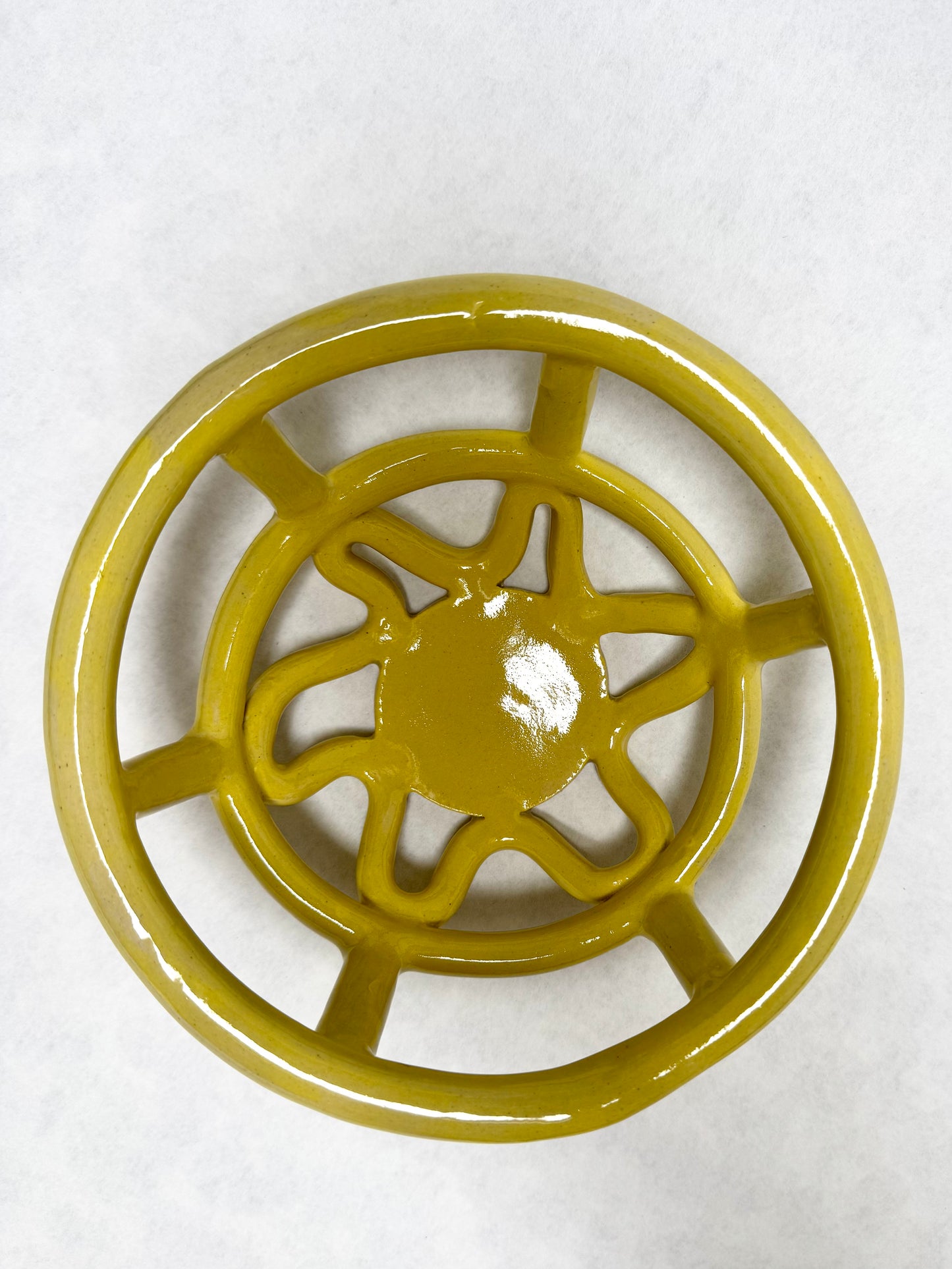 Corbeille - jaune 003