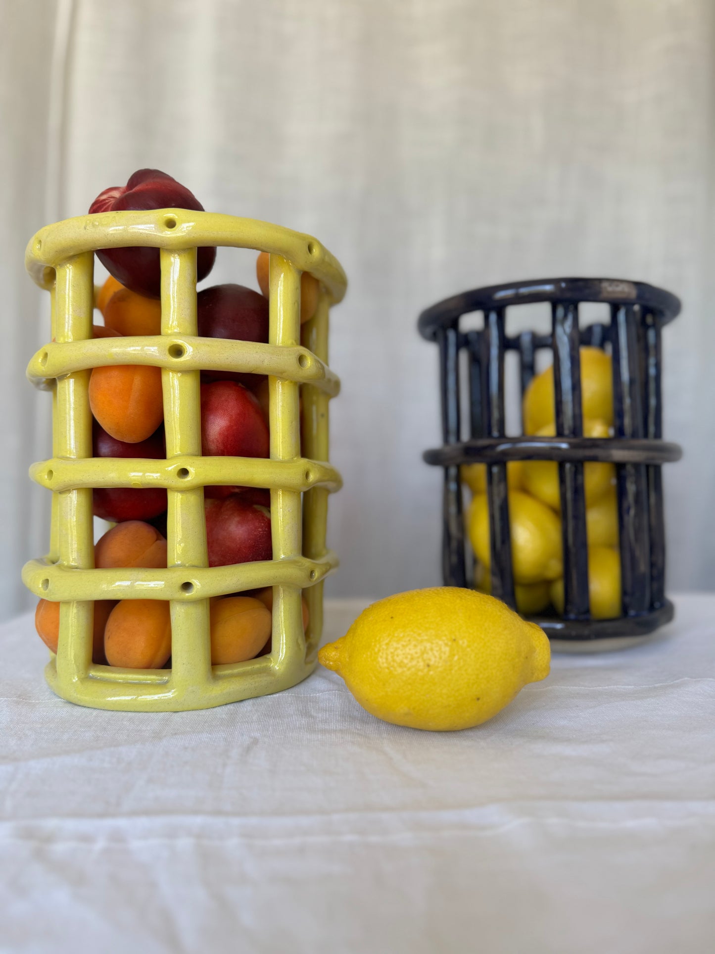 Corbeille - jaune 001