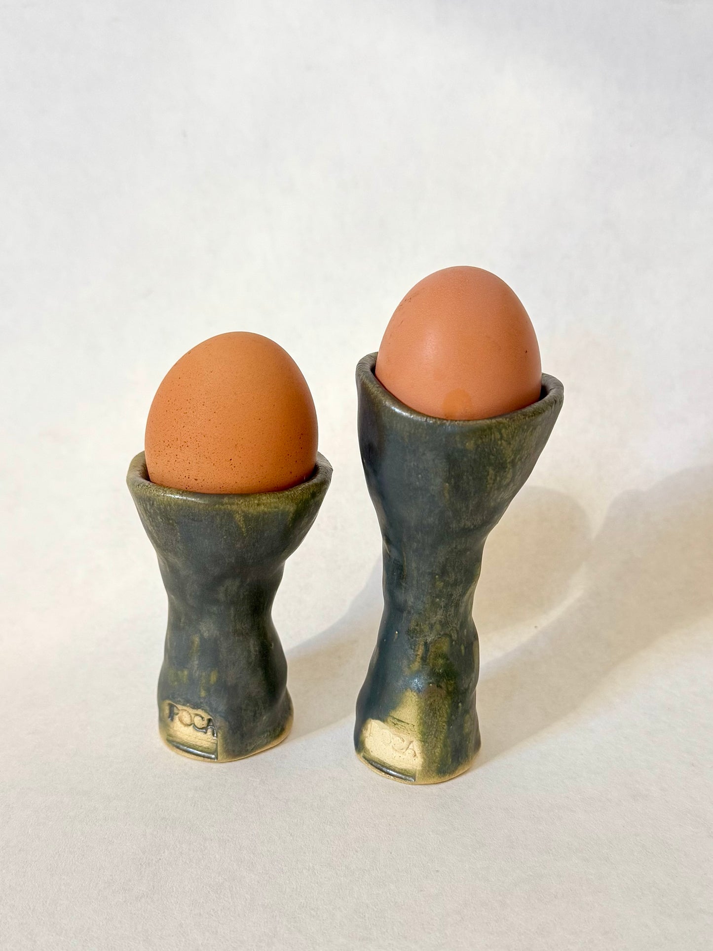 Bolet vert profond - duo de 2 coquetiers