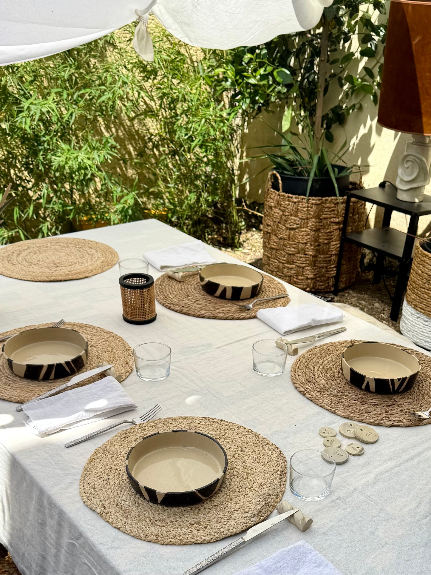 Quatro - ensemble de 4 assiettes