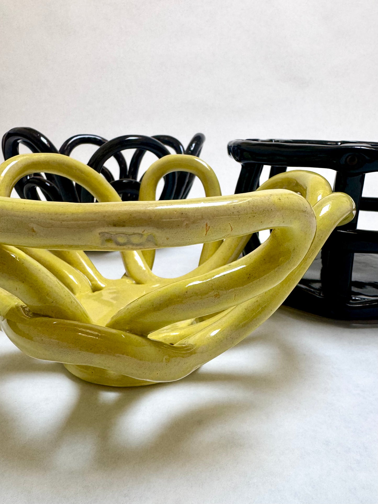 Corbeille - jaune 004