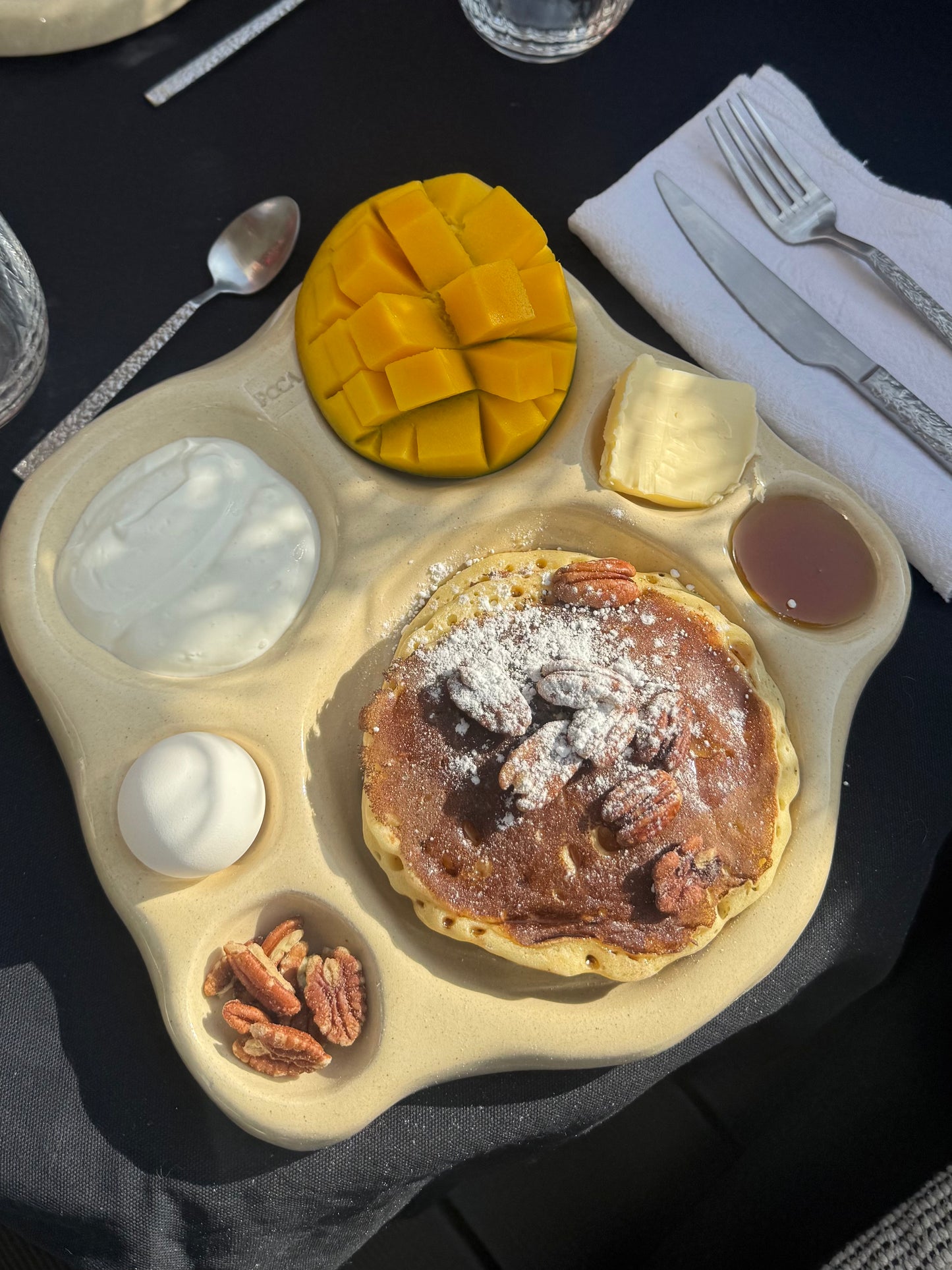 Manhattan - assiette à compartiments