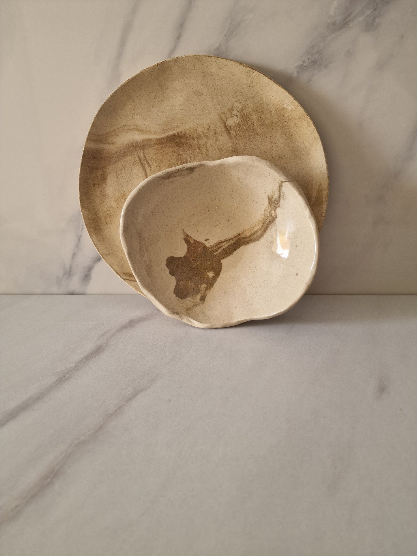 Mixed Earth - hollow honeycomb plate