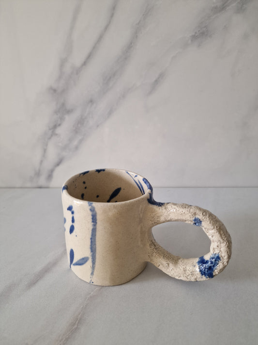 La Mousse - blue projected cup