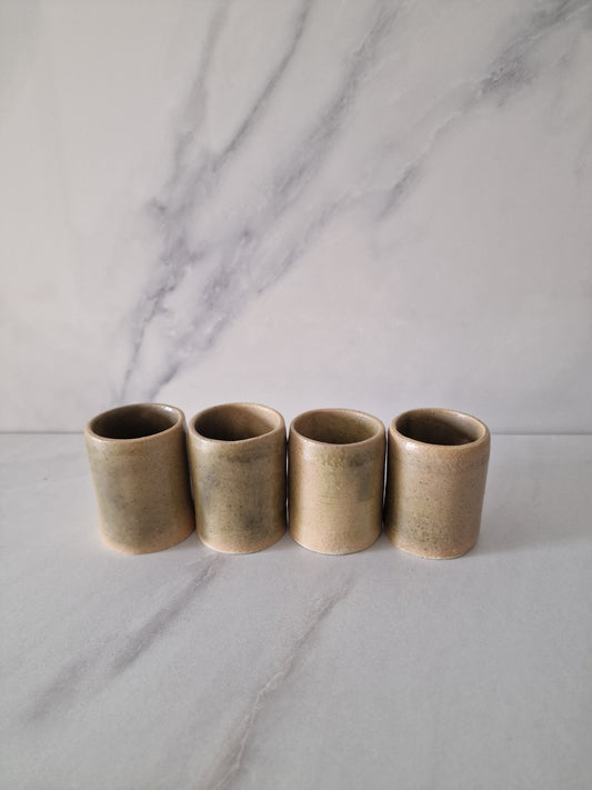 Kaki - Set of 4 Espresso cups