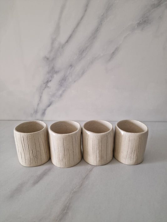 Le Bois - Set of 4 Espresso cups