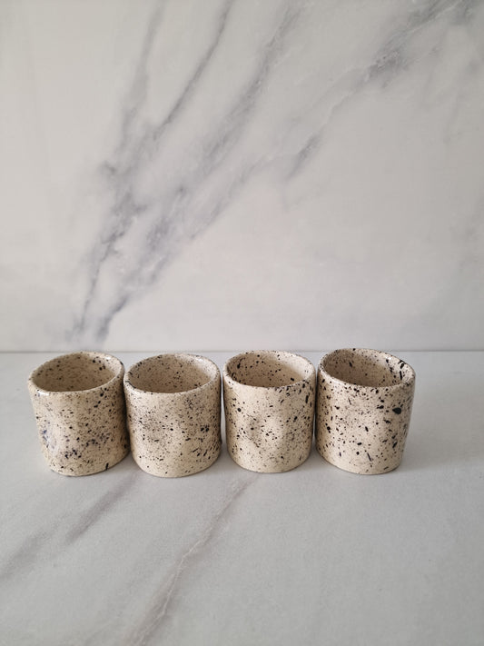Poérava - set of 4 Espresso cups
