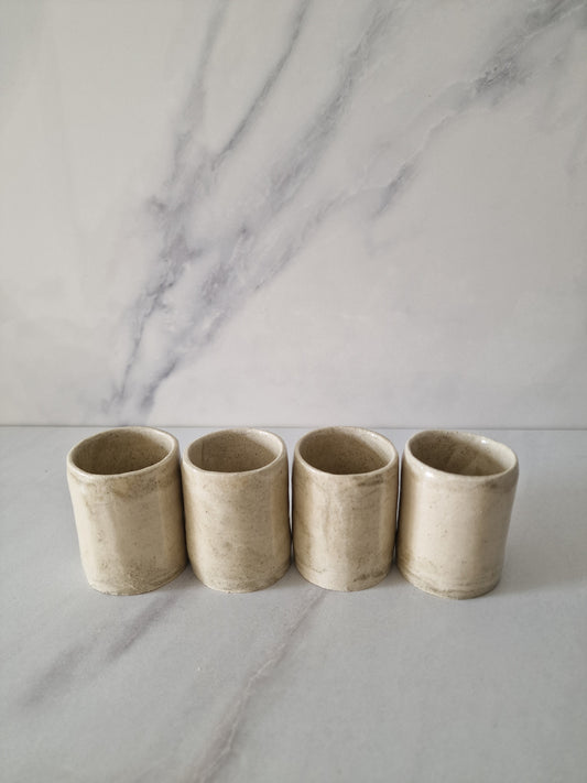 Sweet Mixed Earth - Set of 4 Espresso Cups