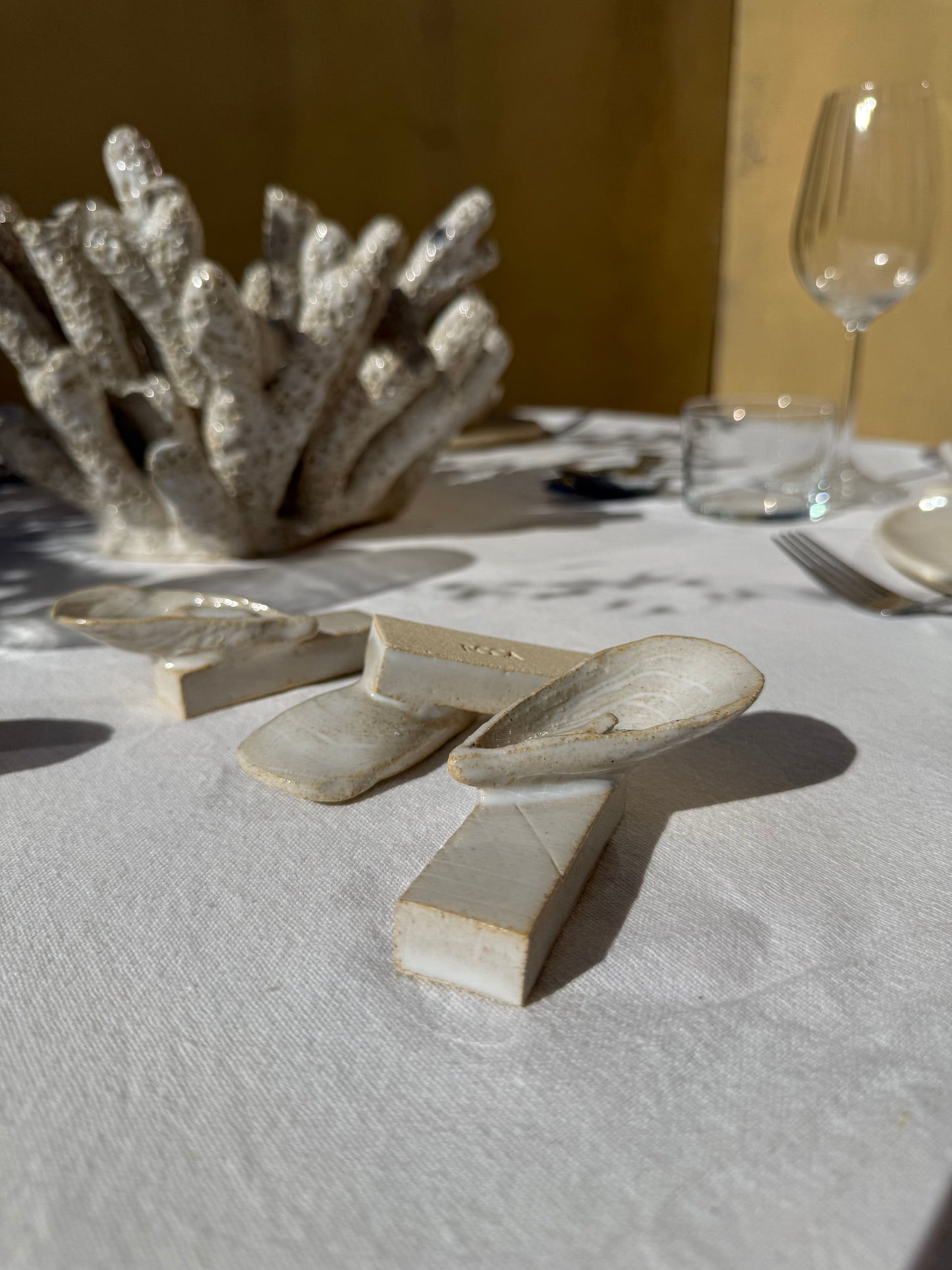 Les coquillages - porte couteaux Mytilida