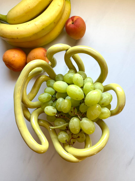 Corbeille - jaune 004