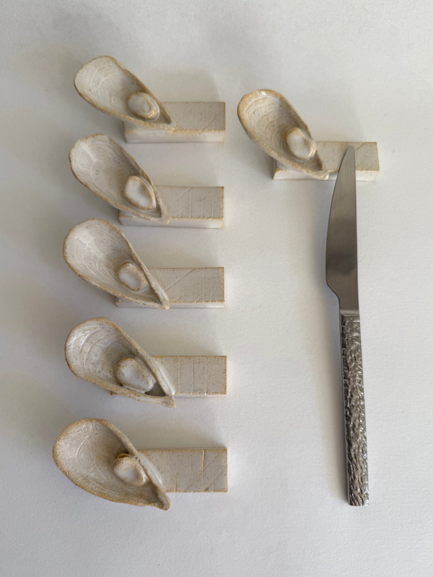 Les coquillages - porte couteaux Mytilida