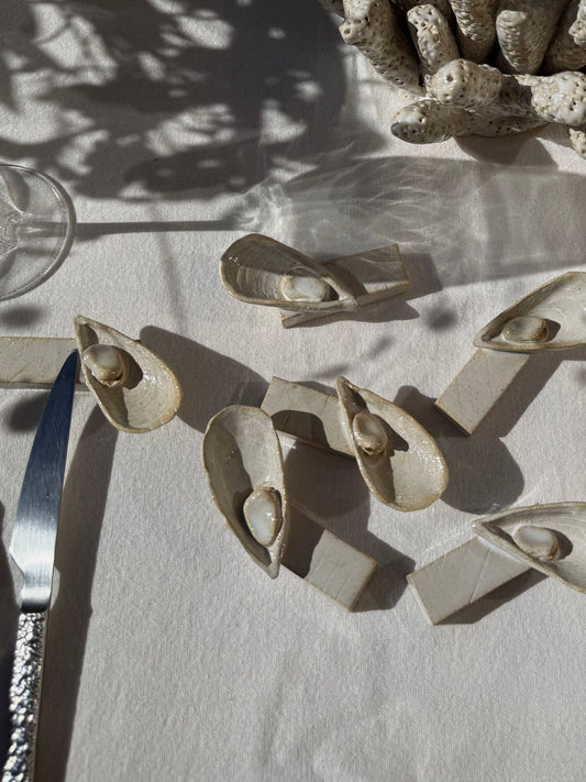 Les coquillages - porte couteaux Mytilida