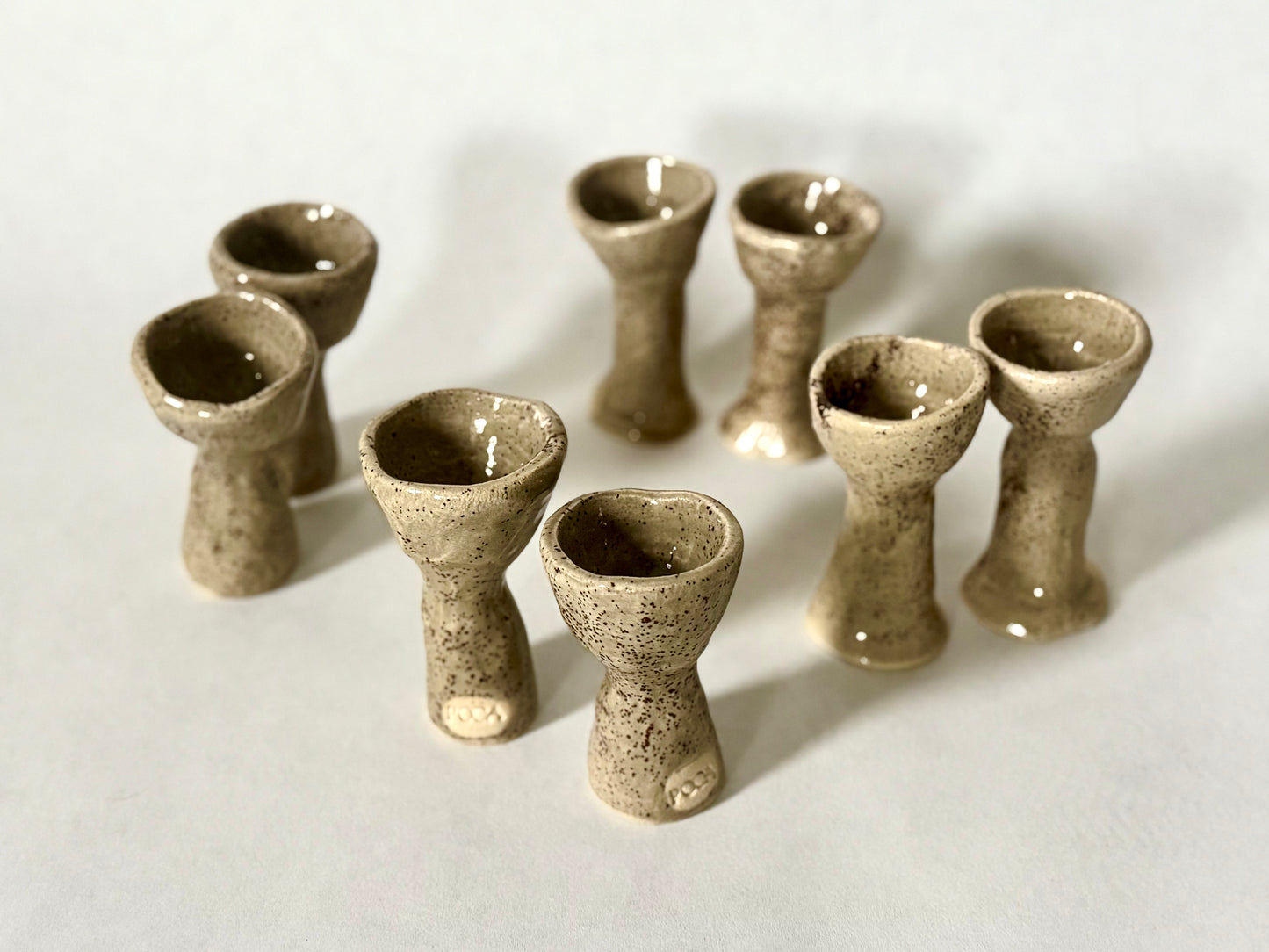 Bolet grain de café - ensemble de 4 coquetiers