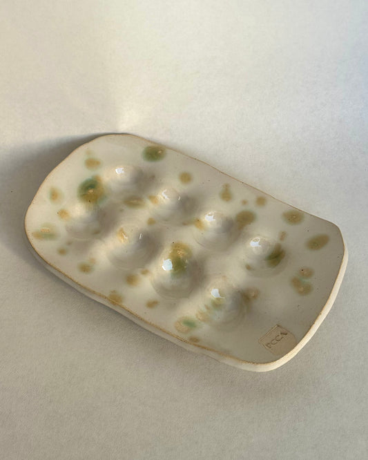 Almond Green - Egg Holder
