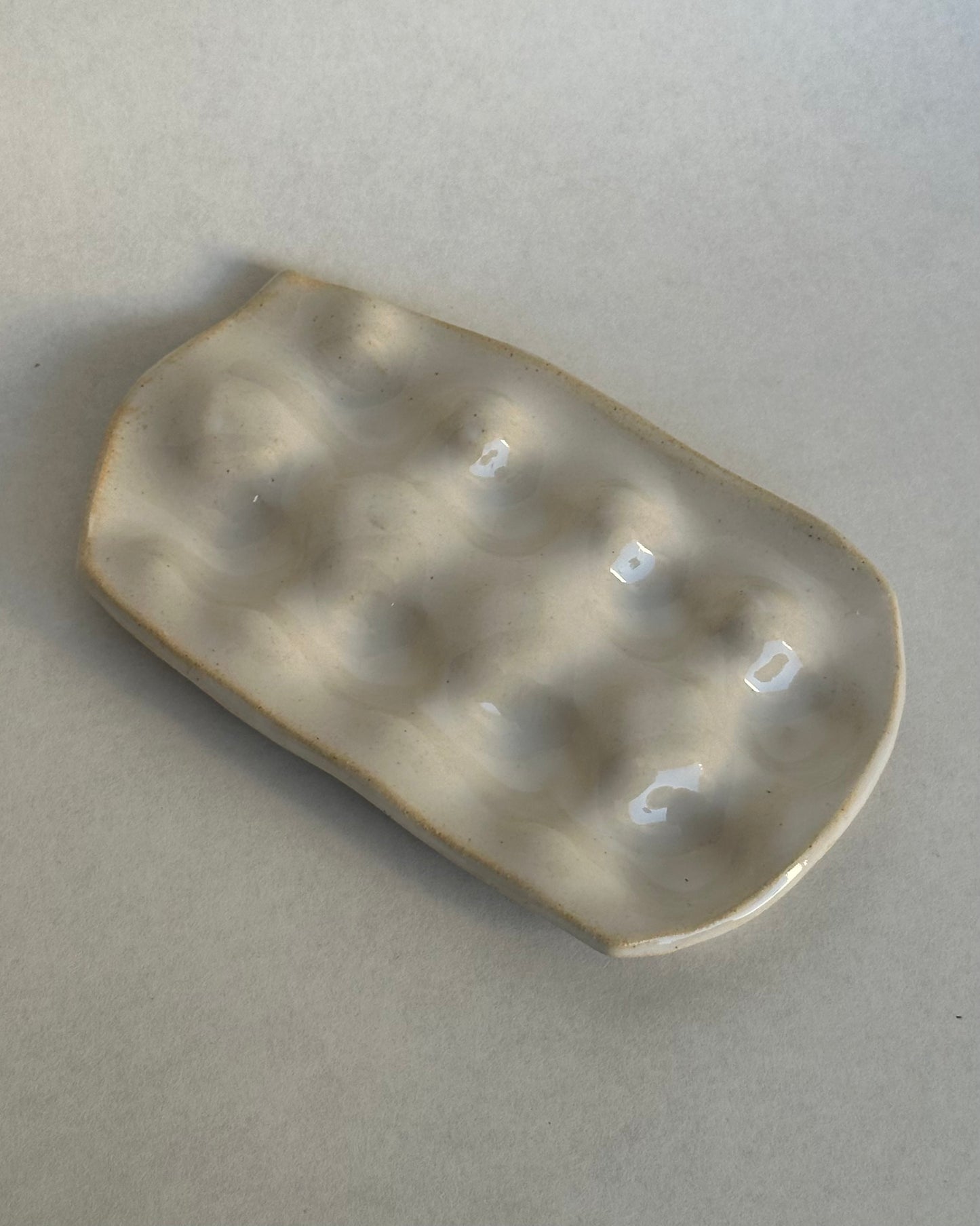 White - small egg holder