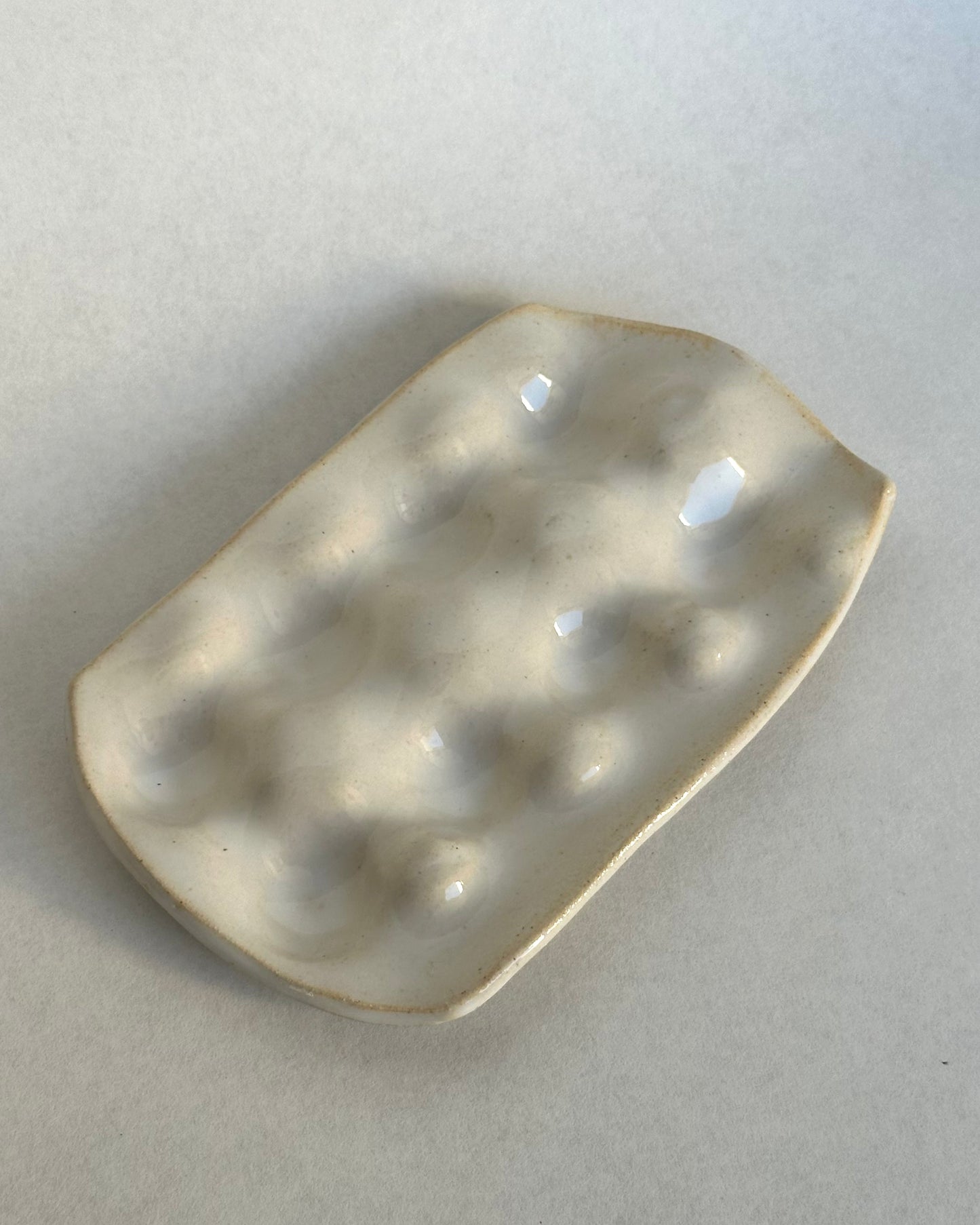 White - small egg holder