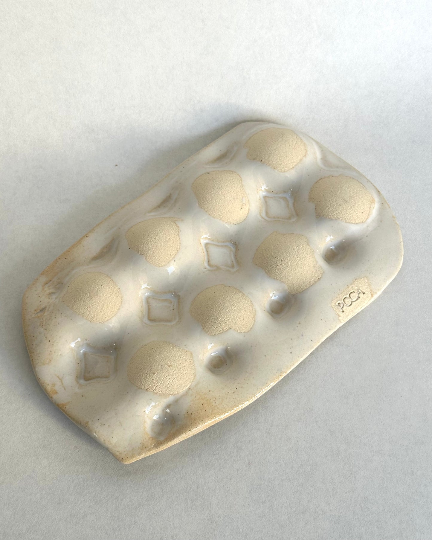 White - small egg holder