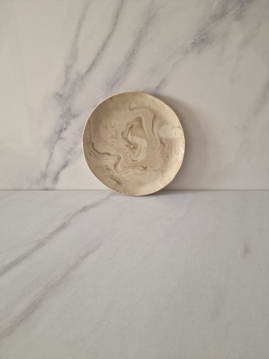 Mixed Earth - small flat plate